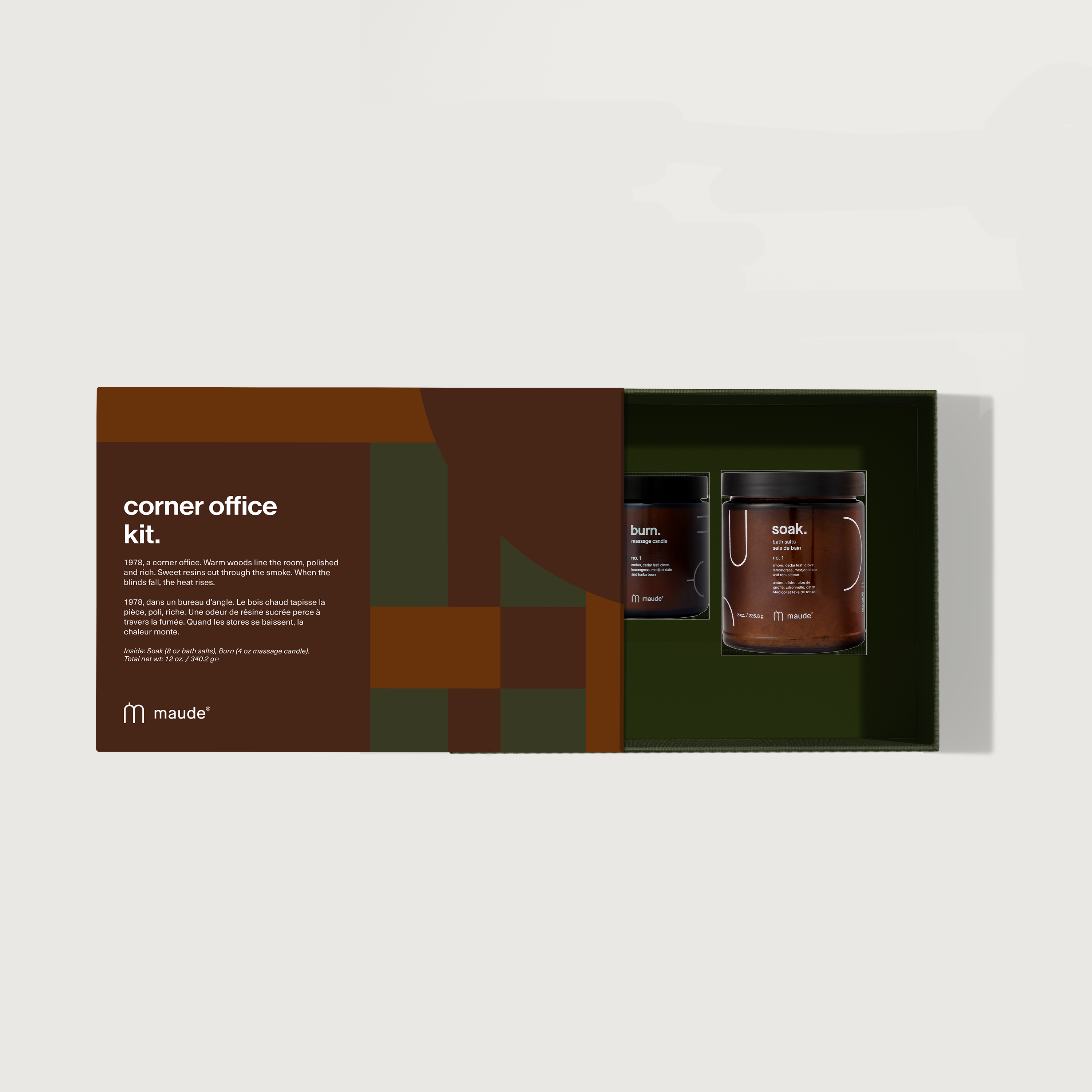 winter kit, corner office