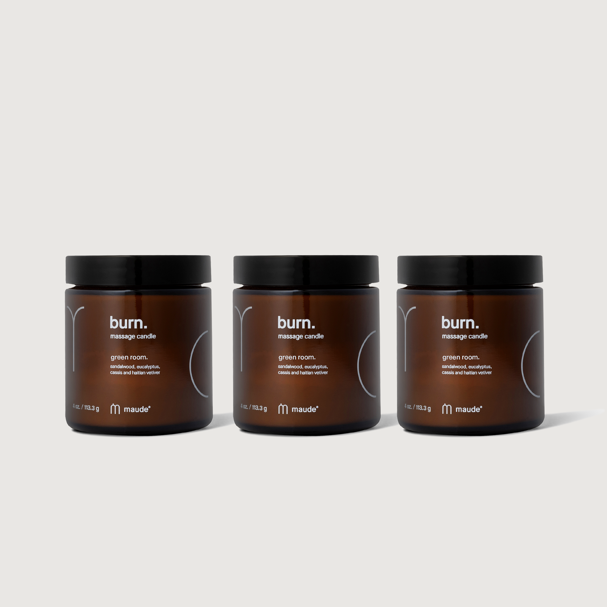 massage candle#4 oz. / 3x