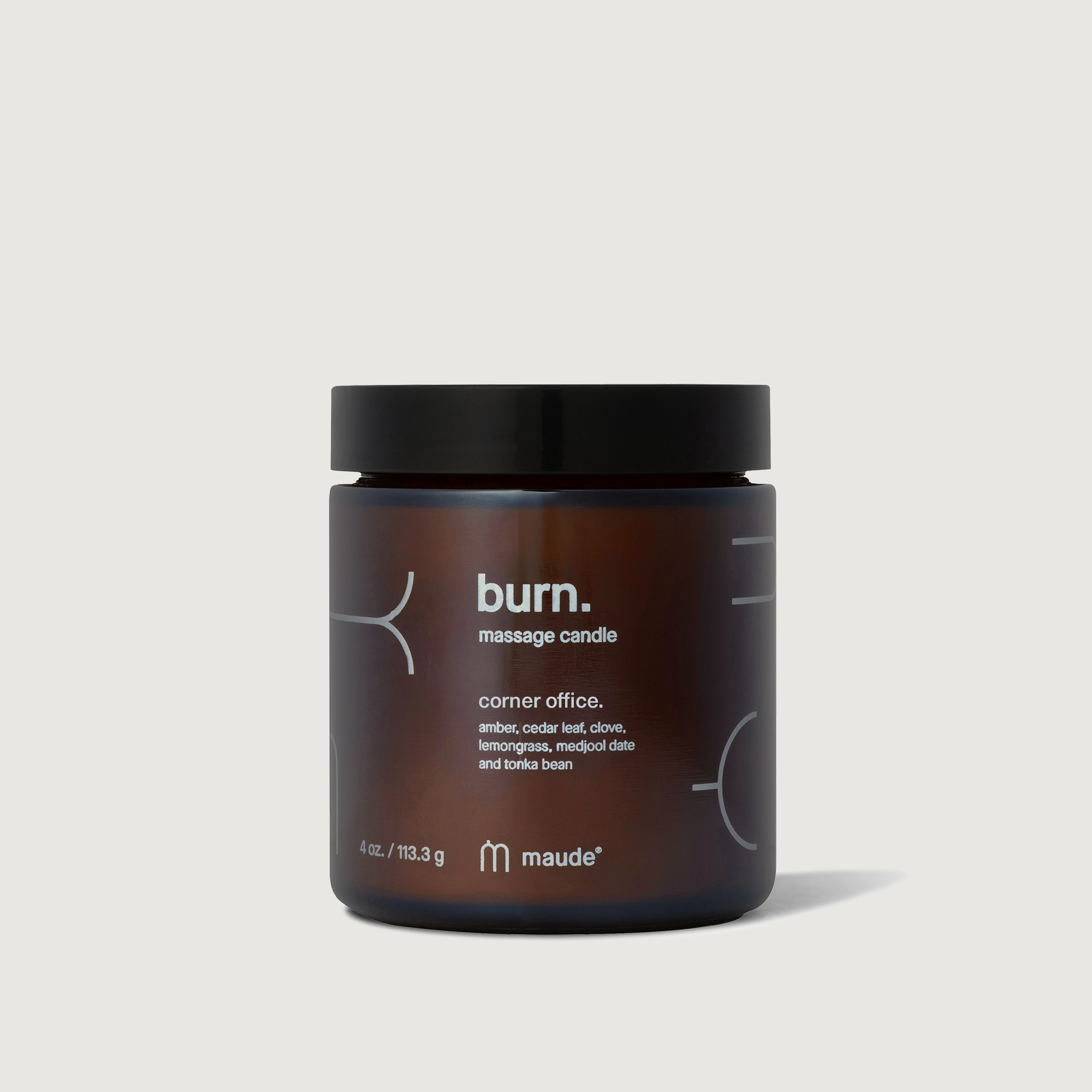 massage candle#4 oz. / 2x