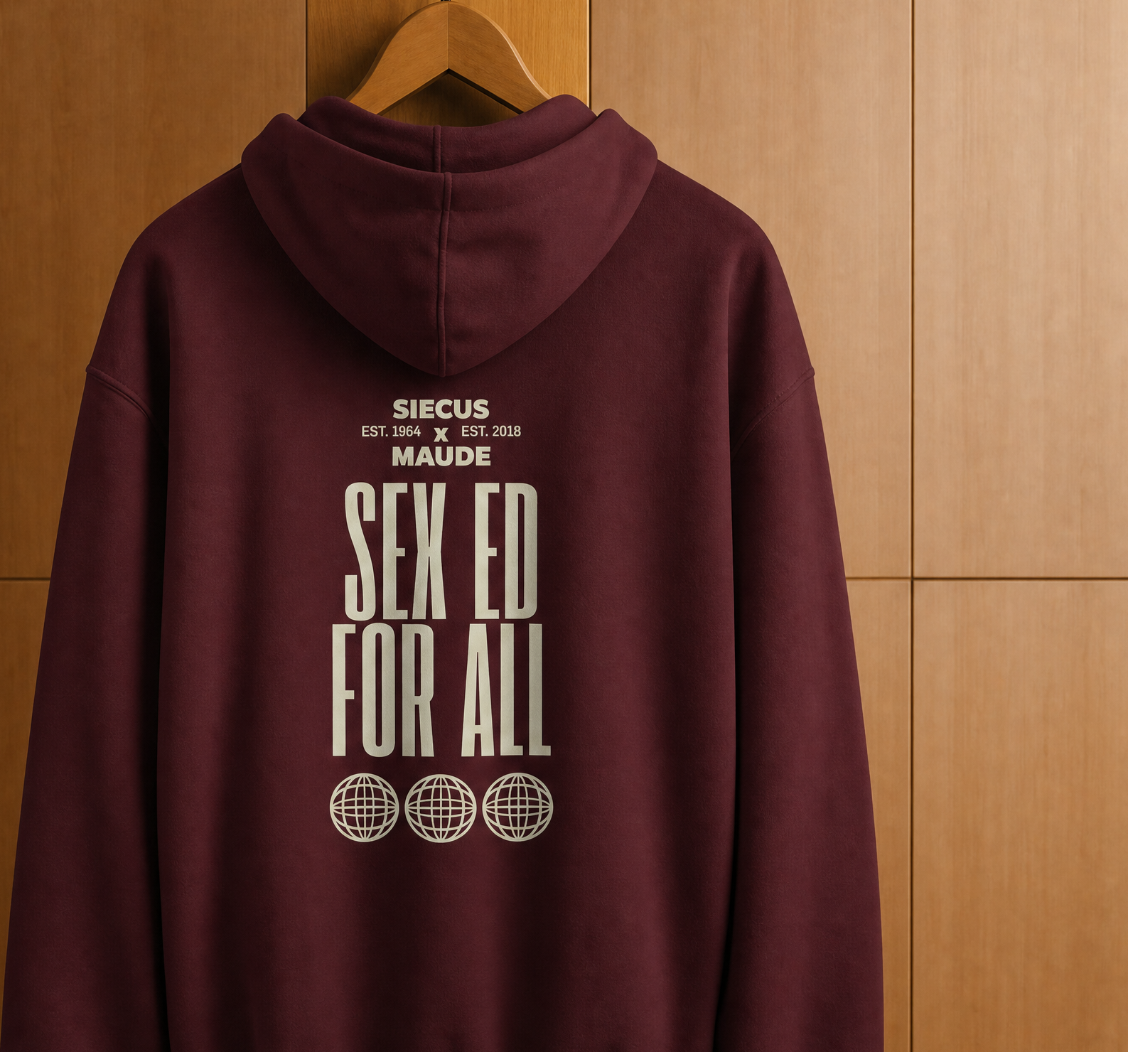 SEFA SIECUS x maude Ticket Hoodie
