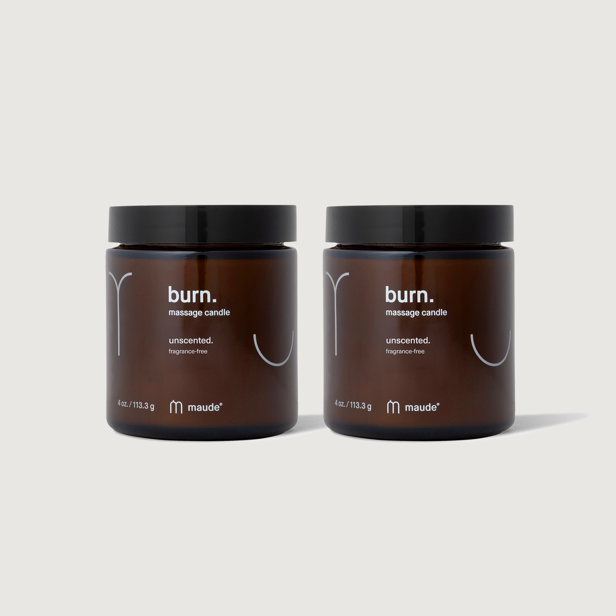 massage candle#4 oz. / 2x