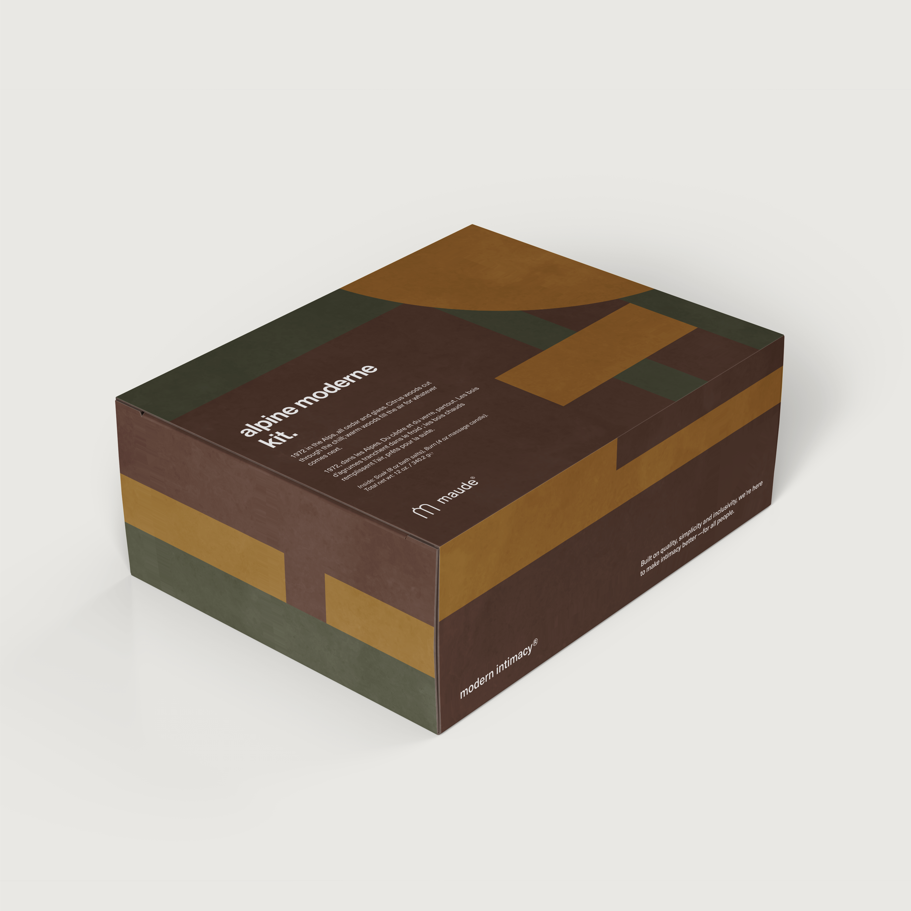 winter kit, alpine moderne