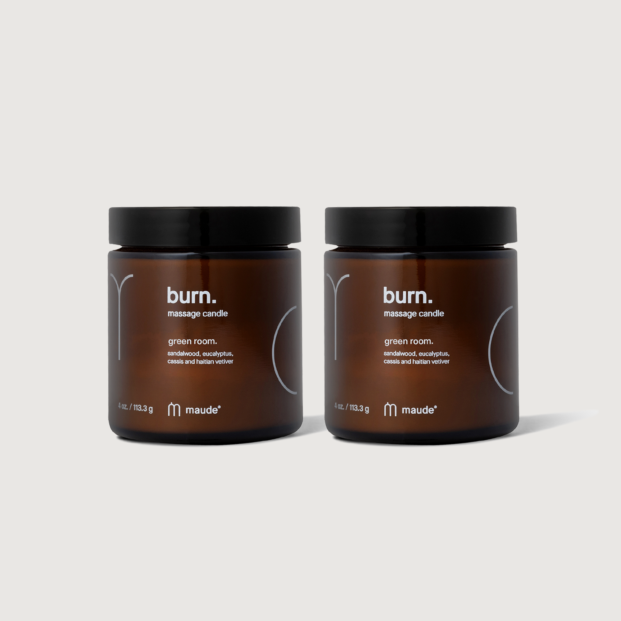 massage candle#4 oz. / 2x