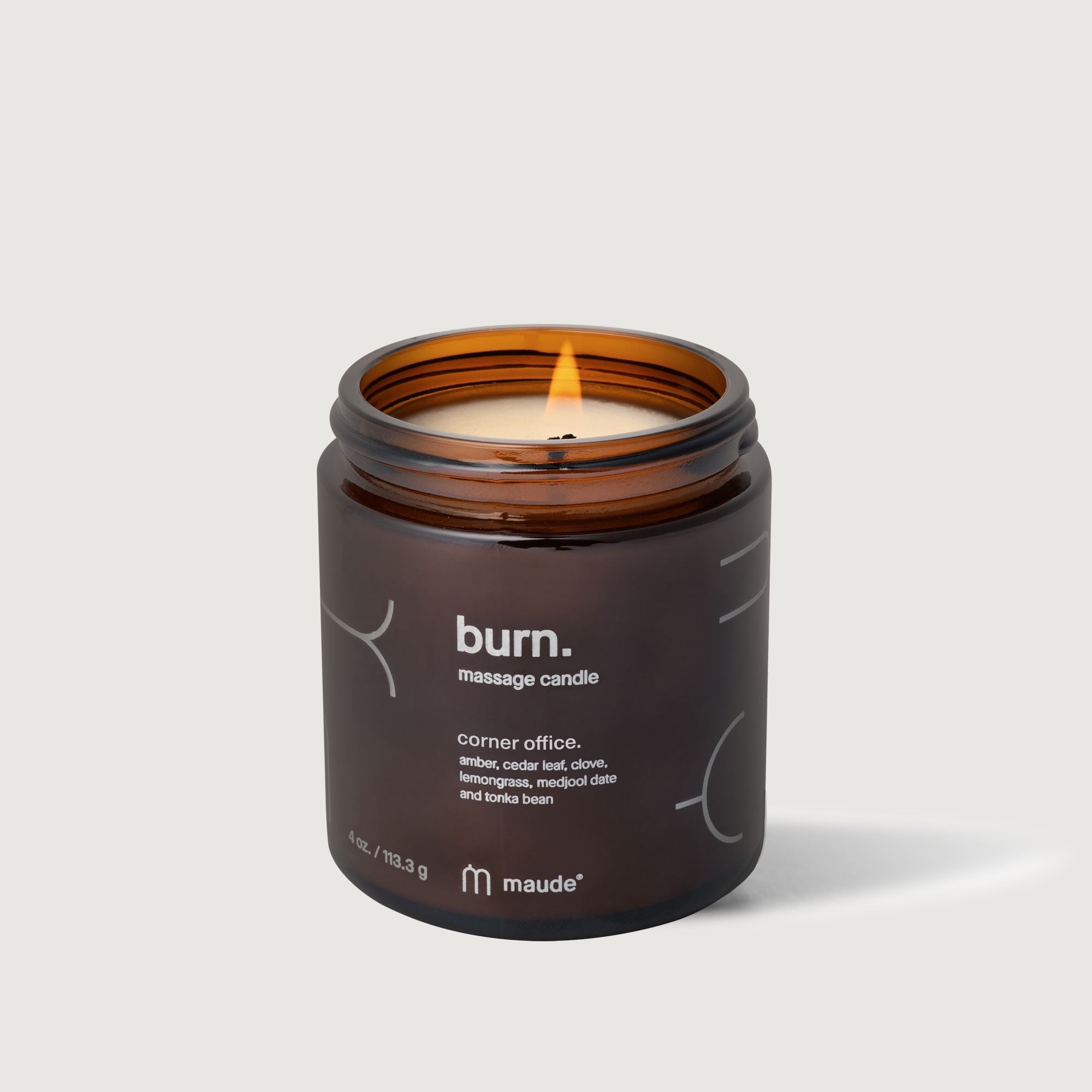 massage candle#4 oz. / 1x