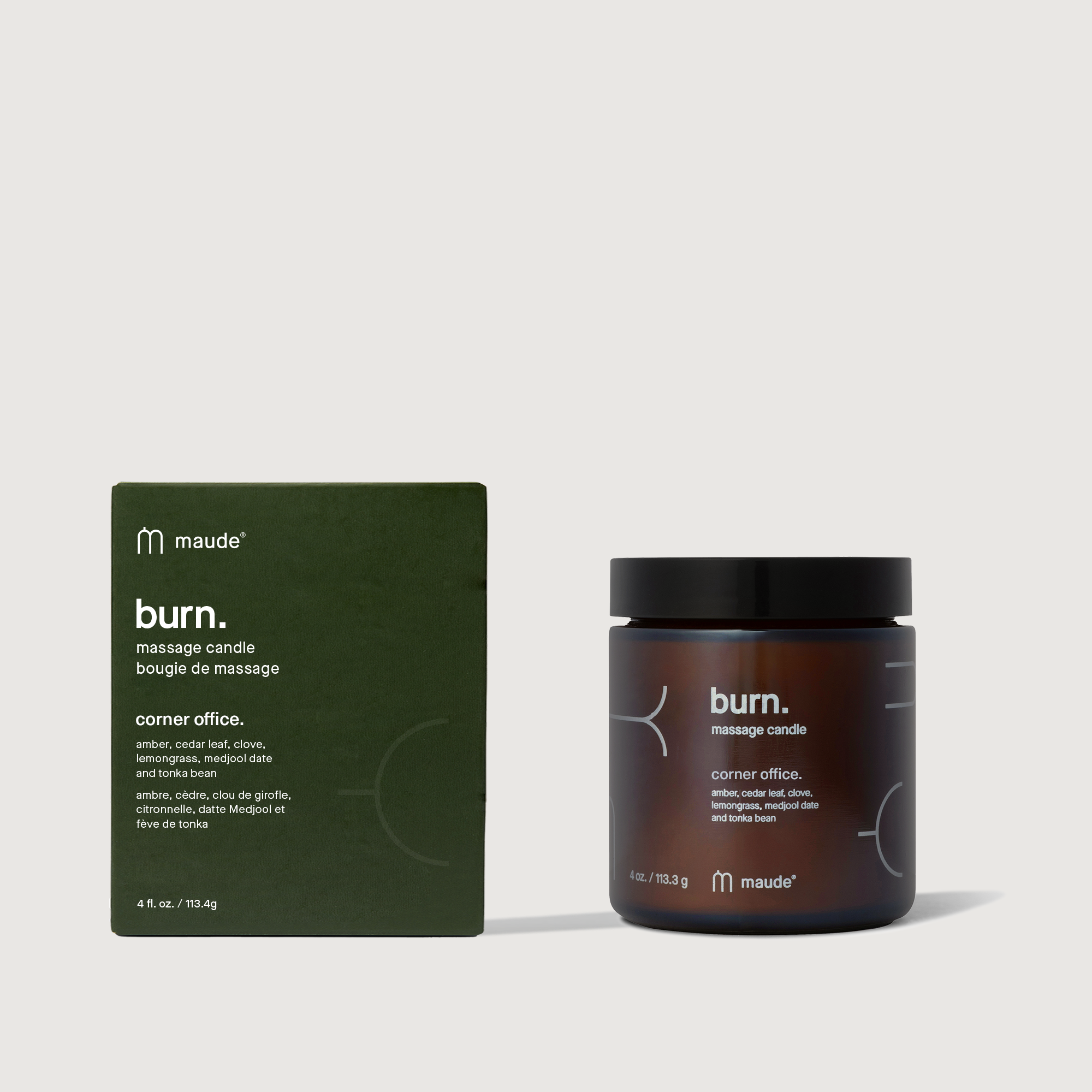 massage candle#4 oz. / 2x
