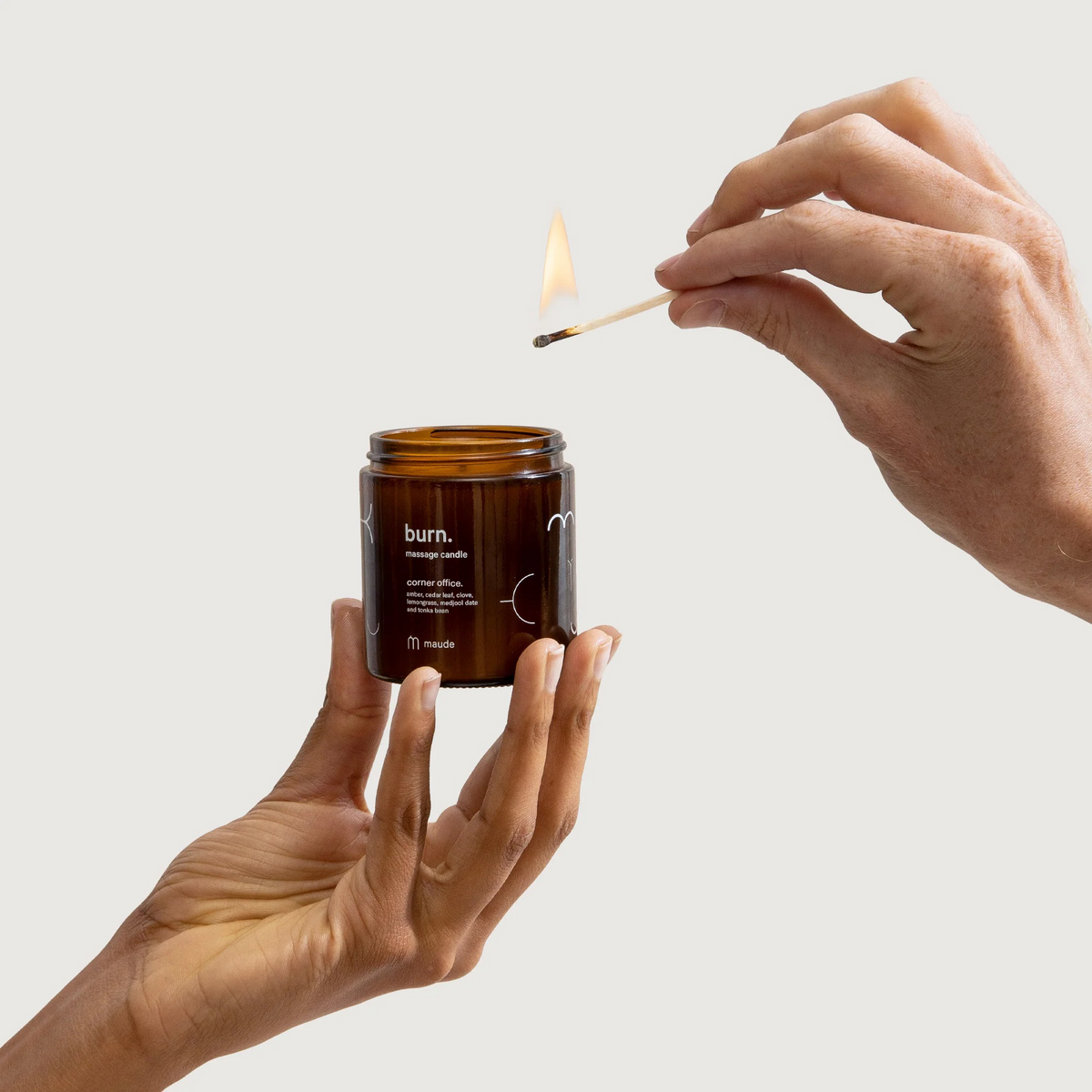 massage candle#4 oz. / 1x