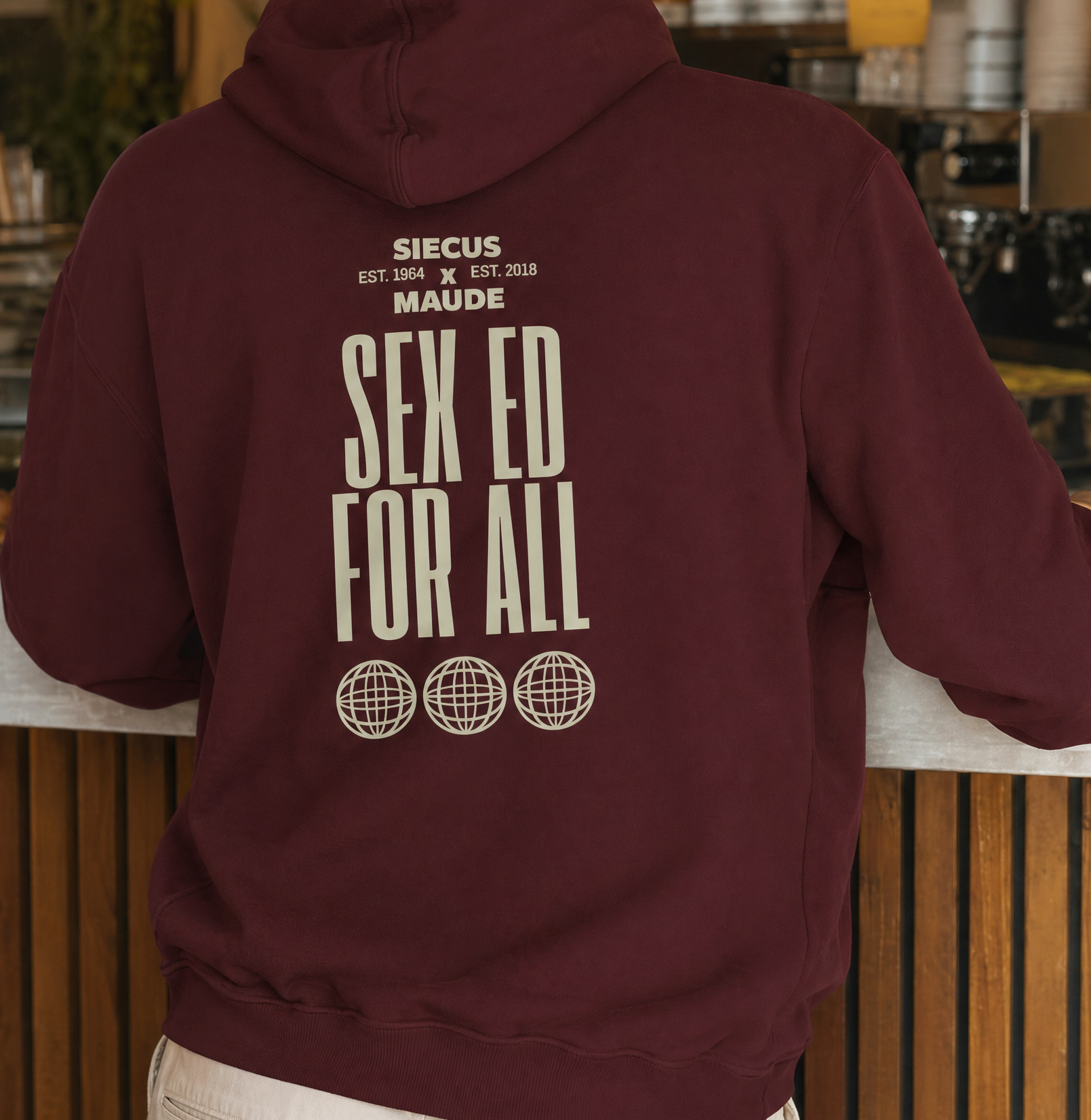 SEFA SIECUS x maude Ticket Hoodie