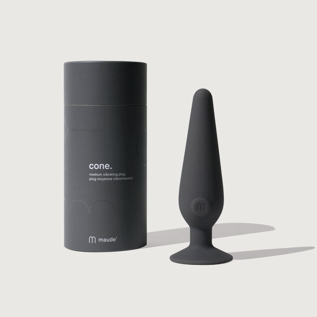 cone medium - Vibrating Anal Plug – maude